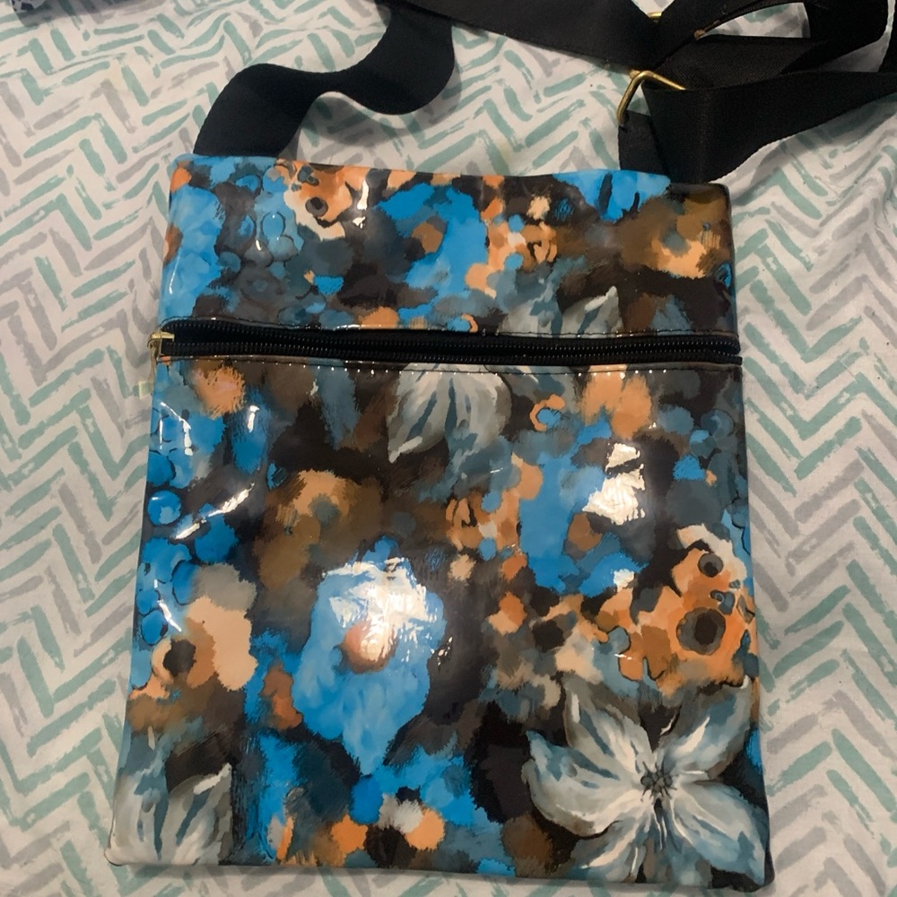 Blue Butterfly Handbag